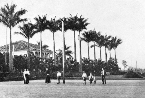 Owner's Residence Adjoining Drying Grounds on One of the Large Estates